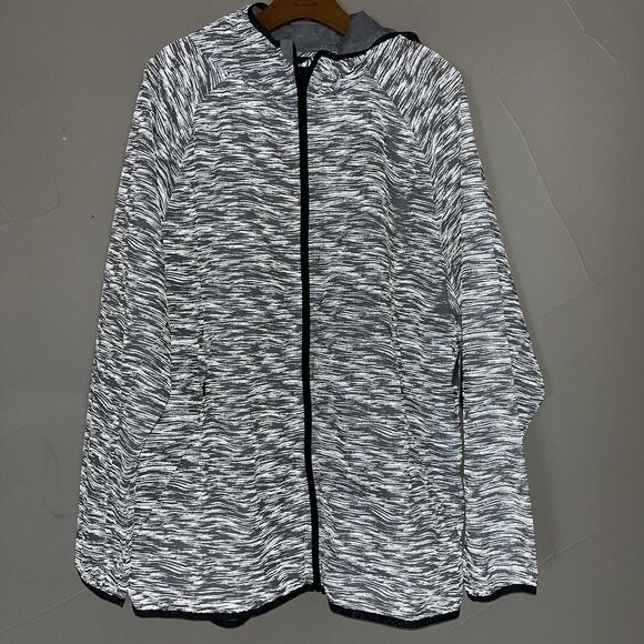 Gap Fit Photoflash Firefly Reflective Windbreaker Safety Jacket NEW SZ XL Silver - Picture 2 of 14